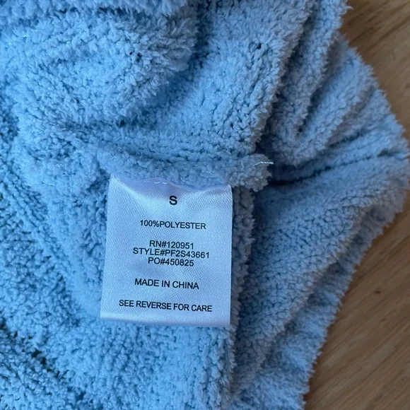 PINK ROSE Blue Button Up Sweater Size Small in Excellent Condition - Picture 6 of 8